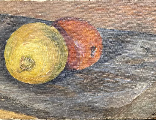 Nature morte aux pommes 
